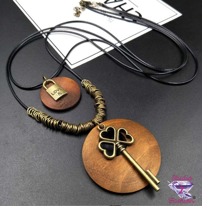 Secret Garden Key Necklace