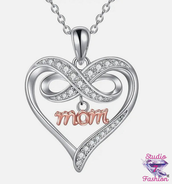 Infinite Love Mom Necklace