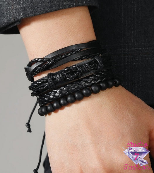 Midnight Stack Bracelets