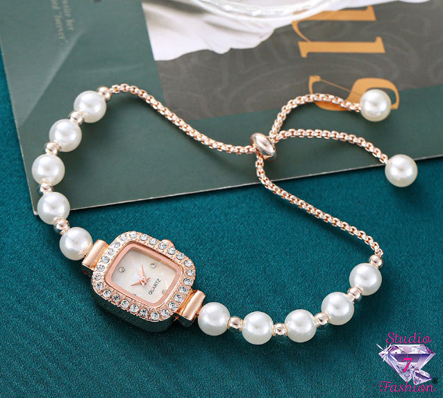 Stylized Pearl Watch
