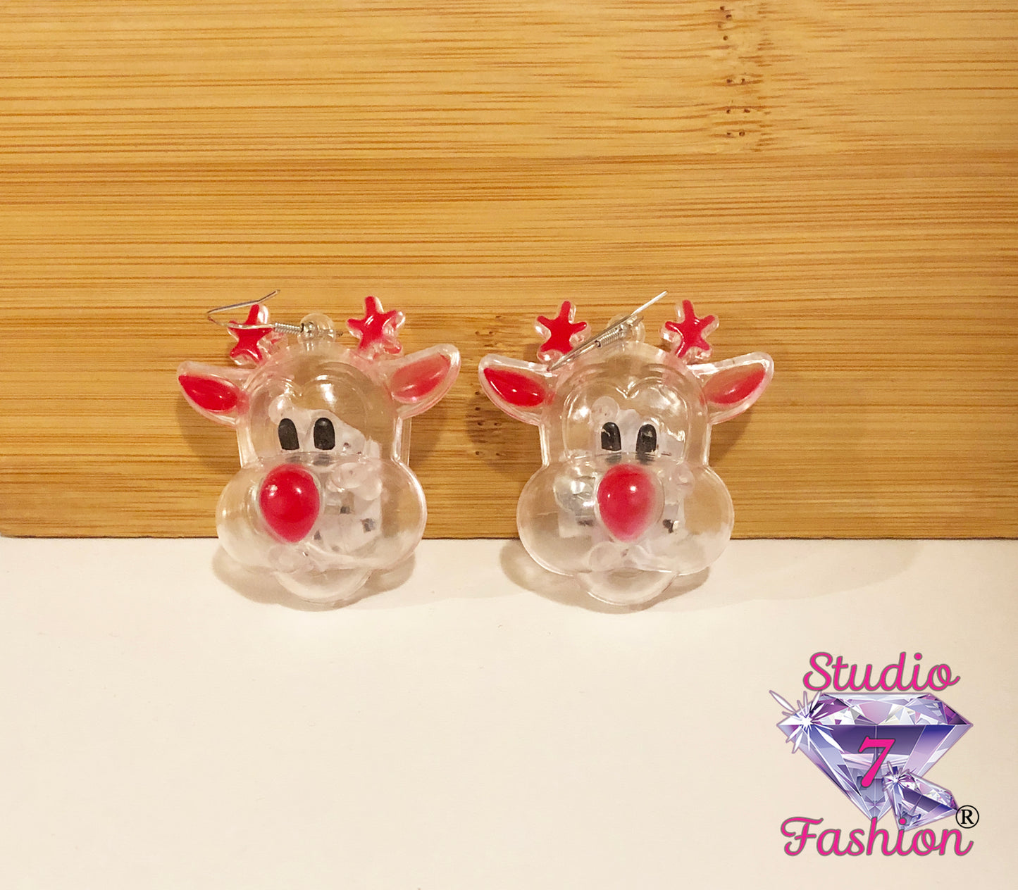 Light-up Reindeer Earrings