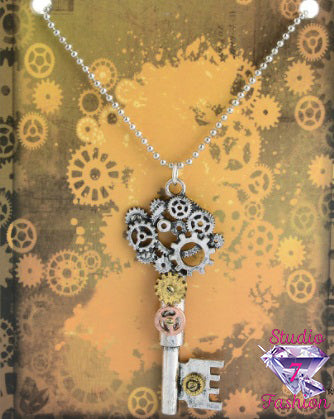 Steampunk Key Necklace