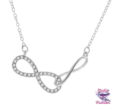 Interconnected Infinity Necklace