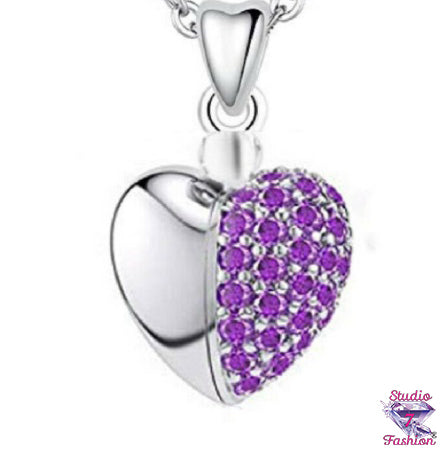 Open Heart Mum Necklace