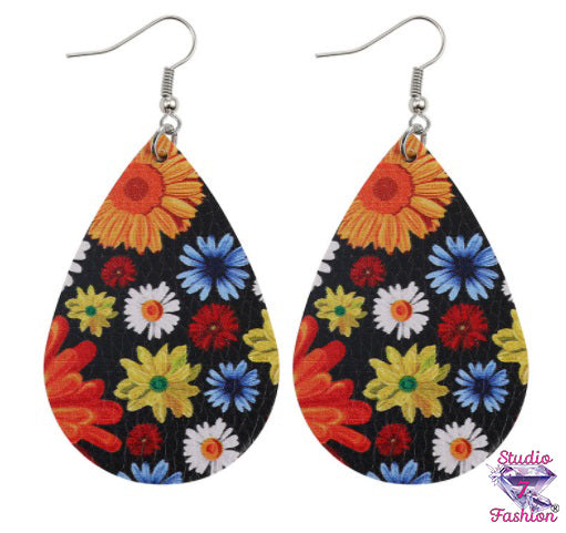 Spring Flowers Bouquet Earrings