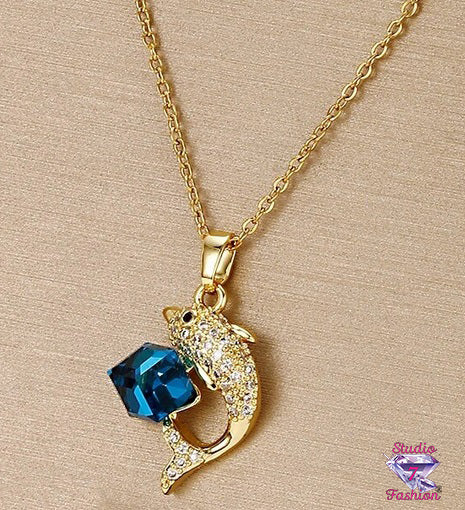 Leaping Dolphin Necklace