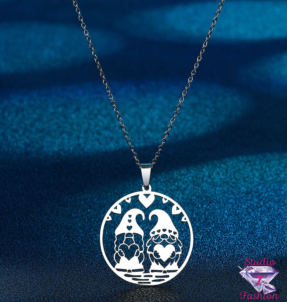 Gnome Much Love Necklace