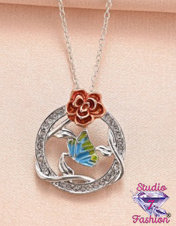 Spring Rose Necklace