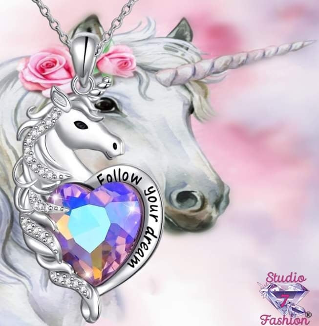 Follow Your Dreams Unicorn Necklace