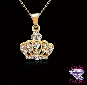 Princess Rhinestone Necklace