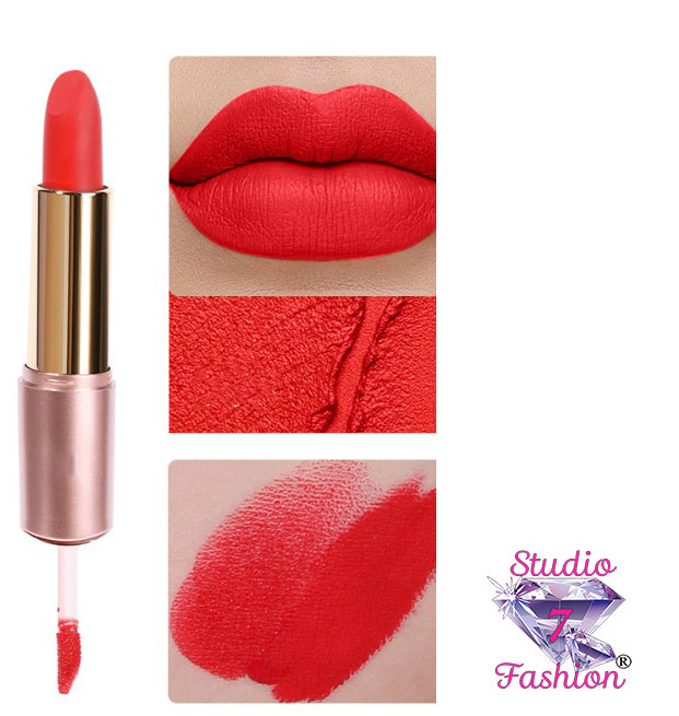 Medium Red 2 in 1 Lipstick