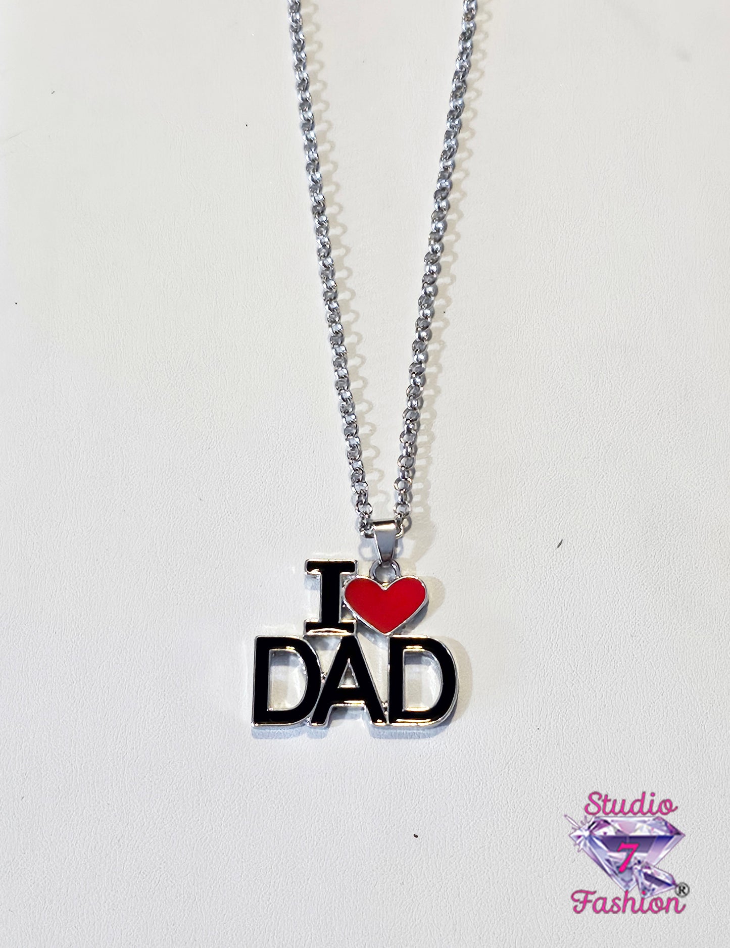 I <3 Dad Necklace