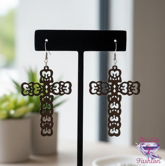 Rustic Faith Earrings