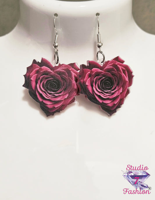 Eternal Rose Earrings