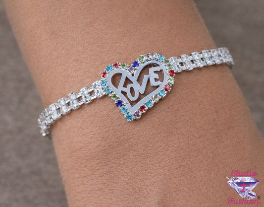 Rainbow Radiance Love Bracelet