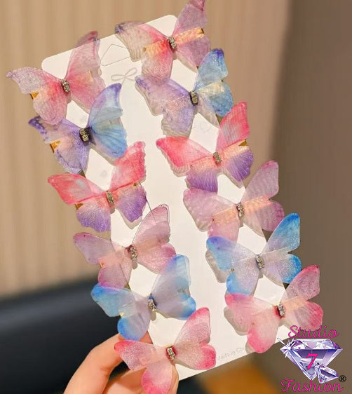Whispering Wings Hair Clip Set