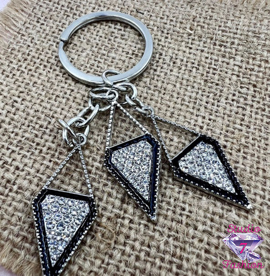 Midnight Sparkle Keychain