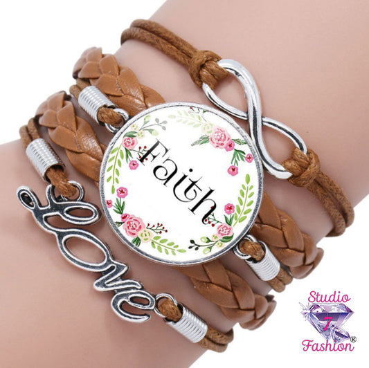 Forever Faith Multilayer Bracelet