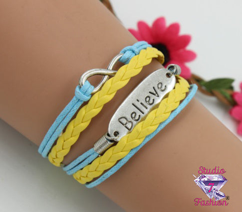 Believe Infinity Multilayer Bracelet