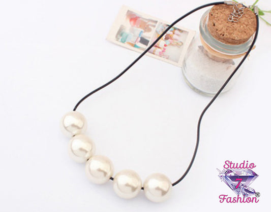 Perfectly Pearls Corded Necklace