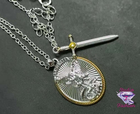 Archangel Michael Protector Necklace