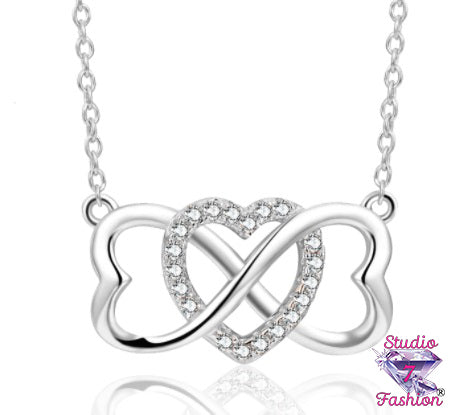 Forever Intertwined Heart Necklace