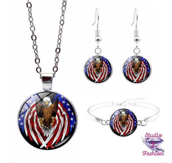 Eagle Flag 3pc Set