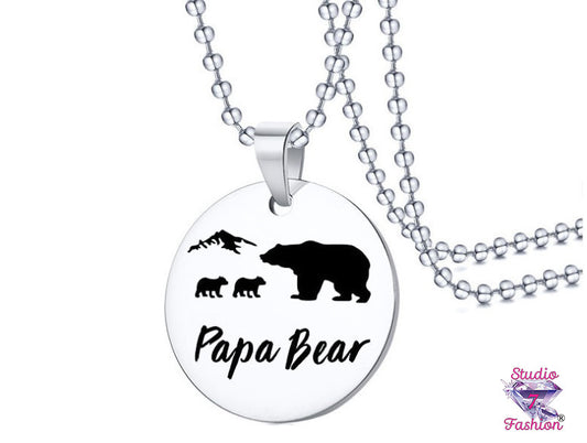 Papa Bear Necklace