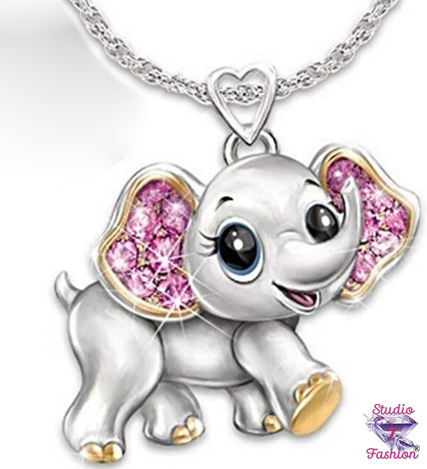 Elephant Never Forgets Necklace