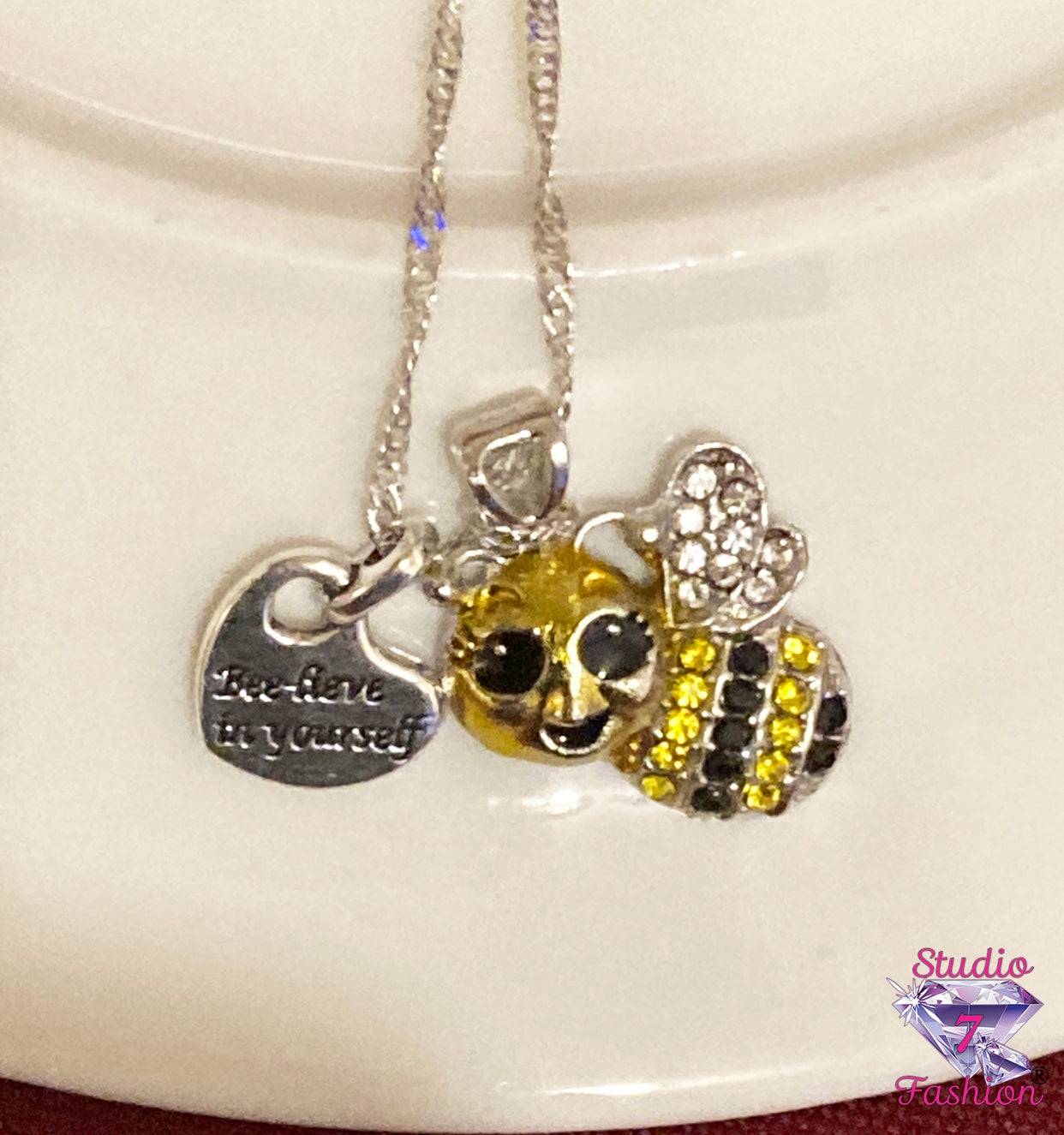 Bee-lieve in Yourself Necklace