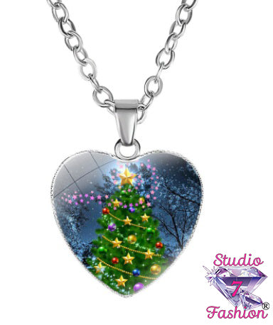 Christmas Tree Necklace