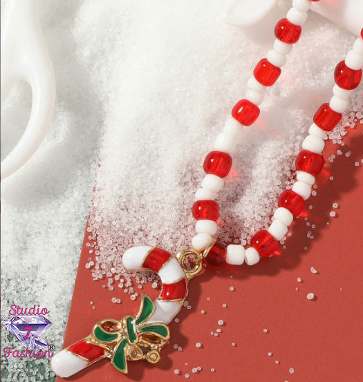 Candy Cane Necklace