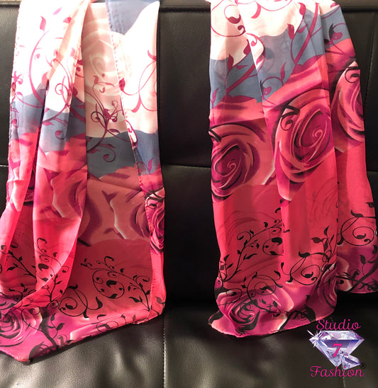 Rose Swirls Scarf