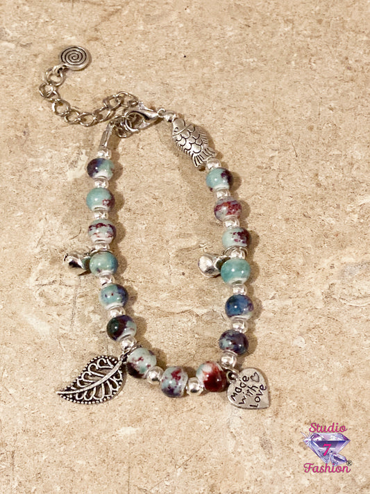 Autumn Themed Charm Bracelet