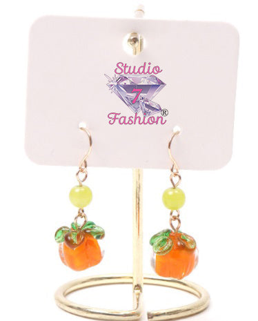 Pumpkin Harvest Earrings