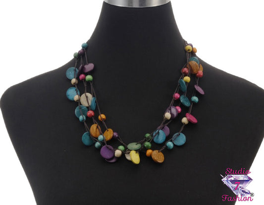 Fabulous Multicolor Stone Necklace