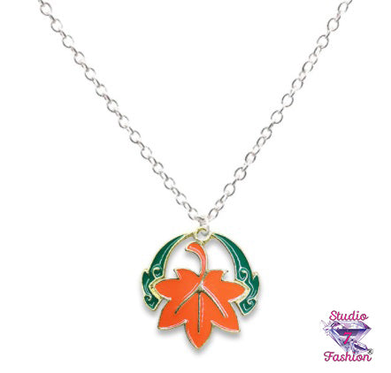 Fall Maple Leaf Necklace