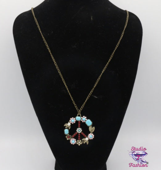 Boho Peace Necklace