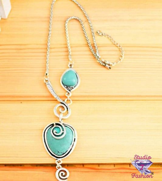 Turquoise Statement Necklace