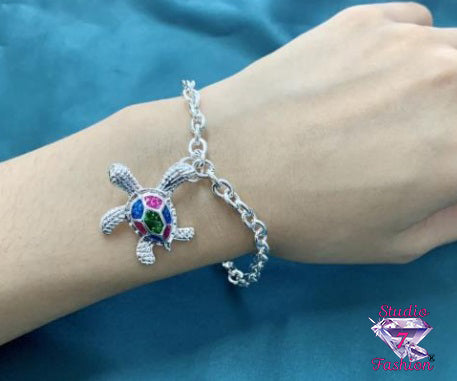 Multicolor Turtle Bracelet