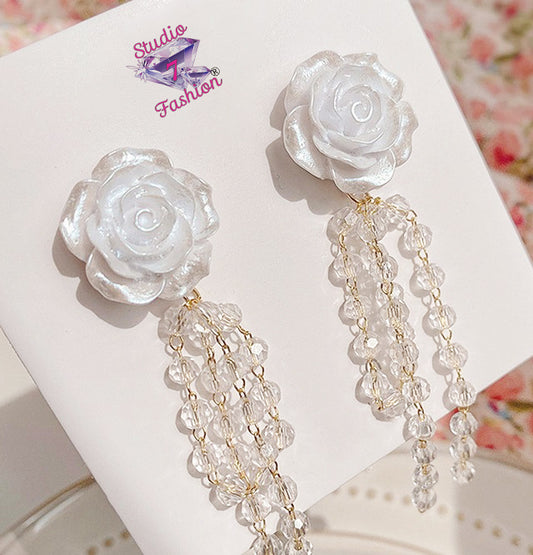 Floral Dangle Earrings