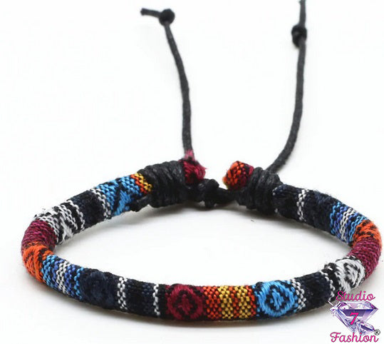 Textile Boho Natural Bracelet 1