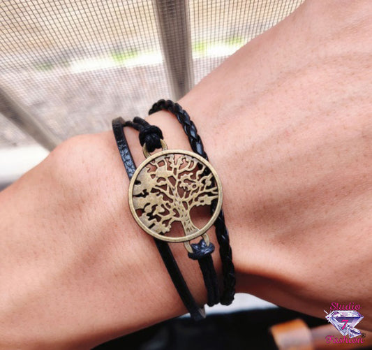 Tree of Life Corded Bracelet