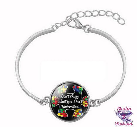 Don't Judge Autism Bracelet