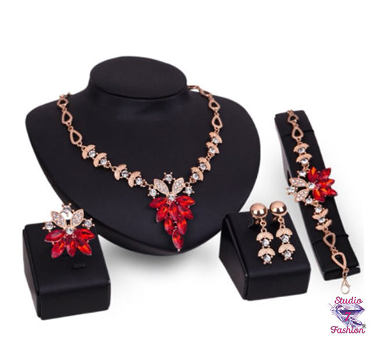 Ruby Flora 4-pc Set