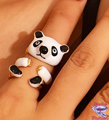 Wonderful Panda Bear Ring