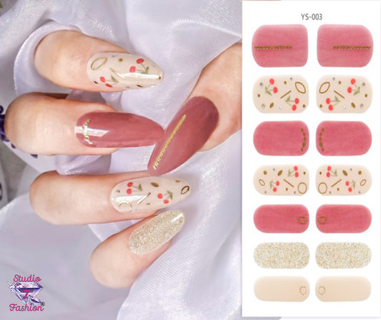 Cherries Everywhere Nail art