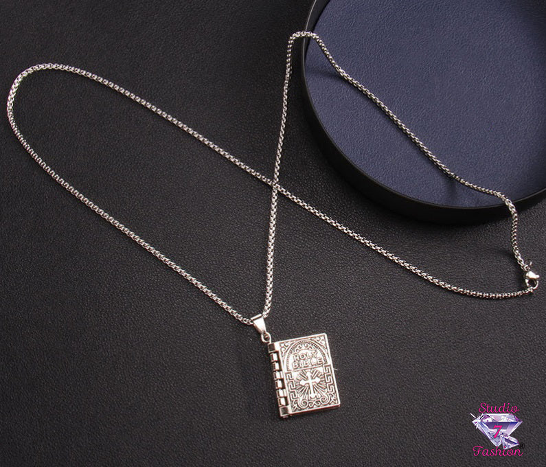 The Lord's Prayer Book Necklace