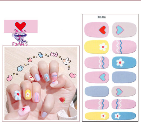 Pastel Pop Nail Art