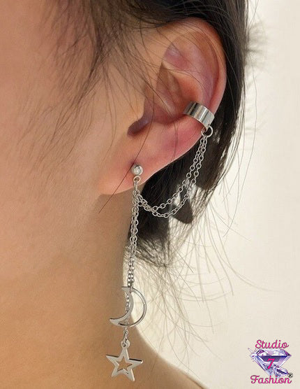 Shooting star Earcuff